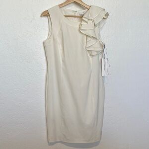 BNWT Calvin Klein Shoulder Detail Cocktail Dress